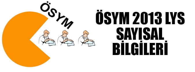 2013 – ÖSYS Yerleştirme Sonuçlarına İlişkin Sayısal Bilgiler