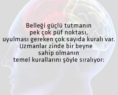 İşte hafızanızı güçlendirmenin yolları