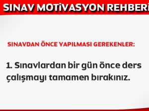 Sınav stresiyle nasıl baş edilir