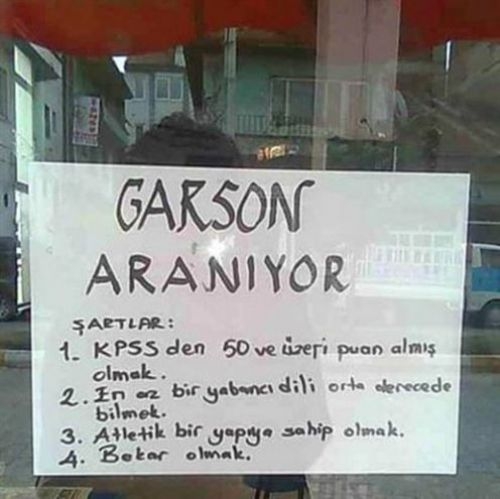 Türkiye'den komik ilanlar 5