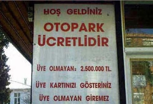Türkiye'den komik ilanlar 9