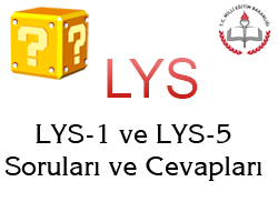 2011 LYS-5 Cevap Anahtarı 1