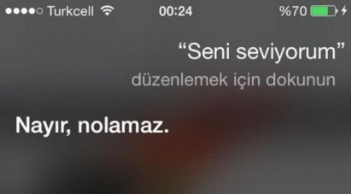 Türkçe Siri'den seçmeler... 2