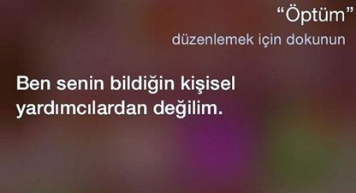 Türkçe Siri'den seçmeler... 3