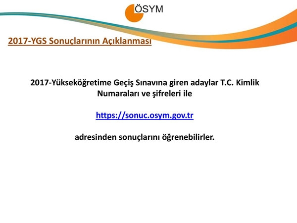 YGS 2017 istatistikleri açıklandı 14