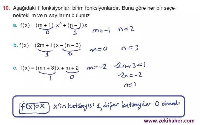 10. Sınıf Matematik Sayfa 75-78 Cevapları 12