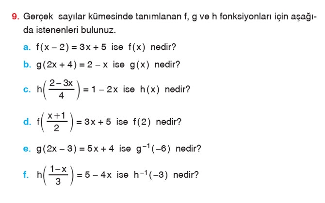 10. Sınıf Matematik Sayfa 103-106 Cevapları 11