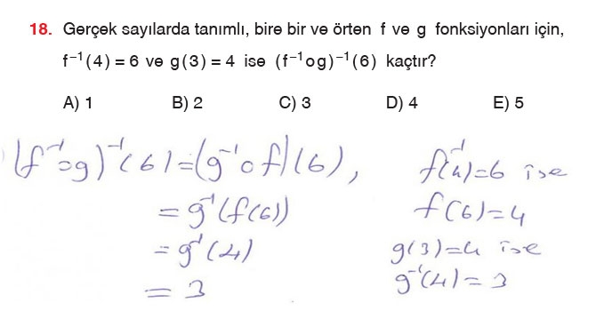 10. Sınıf Matematik Sayfa 103-106 Cevapları 23