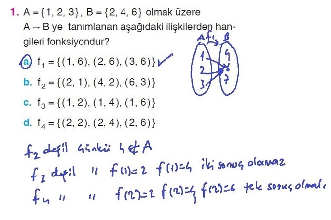 10. Sınıf Matematik Sayfa 107-109 Cevapları 1