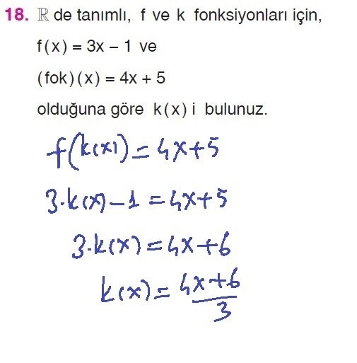 10. Sınıf Matematik Sayfa 107-109 Cevapları 18