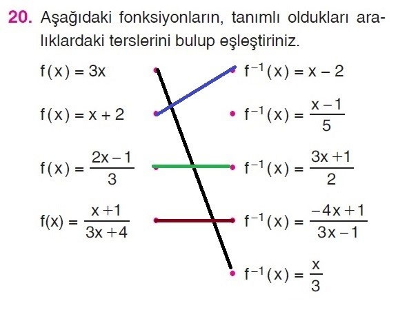 10. Sınıf Matematik Sayfa 107-109 Cevapları 23