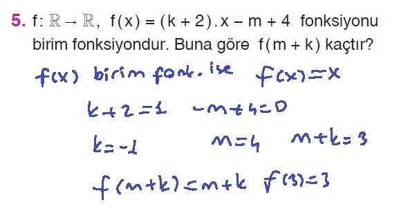 10. Sınıf Matematik Sayfa 107-109 Cevapları 5