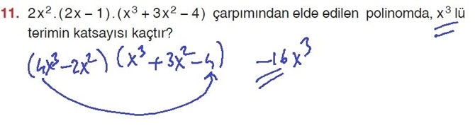 10. Sınıf Matematik Sayfa 134-137 Cevapları 11