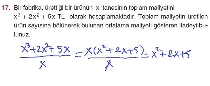 10. Sınıf Matematik Sayfa 134-137 Cevapları 17