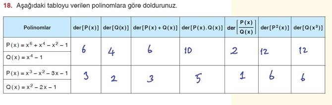 10. Sınıf Matematik Sayfa 134-137 Cevapları 18