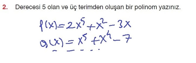 10. Sınıf Matematik Sayfa 134-137 Cevapları 2