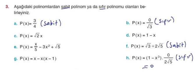 10. Sınıf Matematik Sayfa 134-137 Cevapları 3