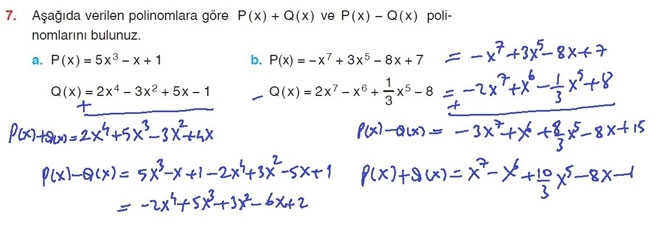 10. Sınıf Matematik Sayfa 134-137 Cevapları 7