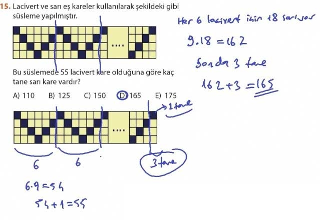 9. Sınıf Meb Matematik Sayfa 184-194 Cevapları 15