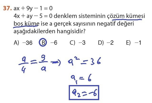 9. Sınıf Meb Matematik Sayfa 184-194 Cevapları 37