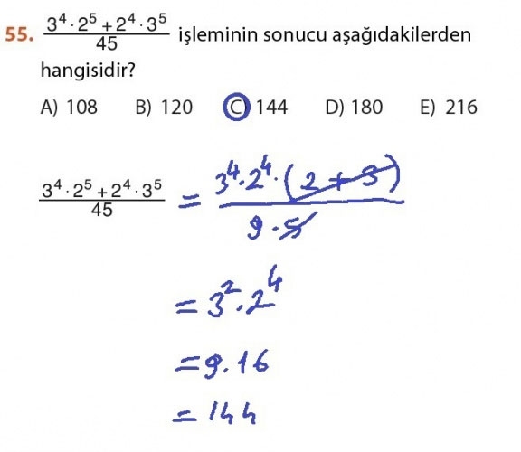 9. Sınıf Meb Matematik Sayfa 184-194 Cevapları 55