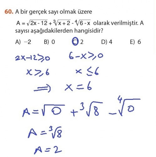 9. Sınıf Meb Matematik Sayfa 184-194 Cevapları 60