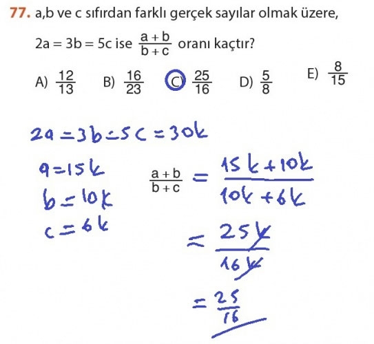 9. Sınıf Meb Matematik Sayfa 184-194 Cevapları 77