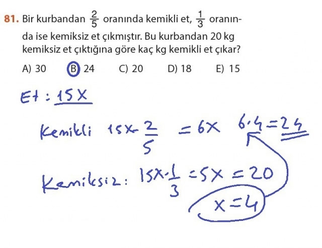 9. Sınıf Meb Matematik Sayfa 184-194 Cevapları 81