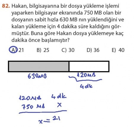 9. Sınıf Matematik Sayfa 184-194 Cevapları 82