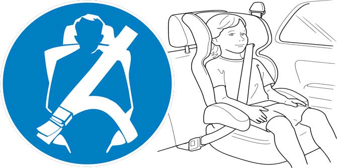 Emniyet kemeri ve çocuk güvenlik koltuğu kullanmanın önemi