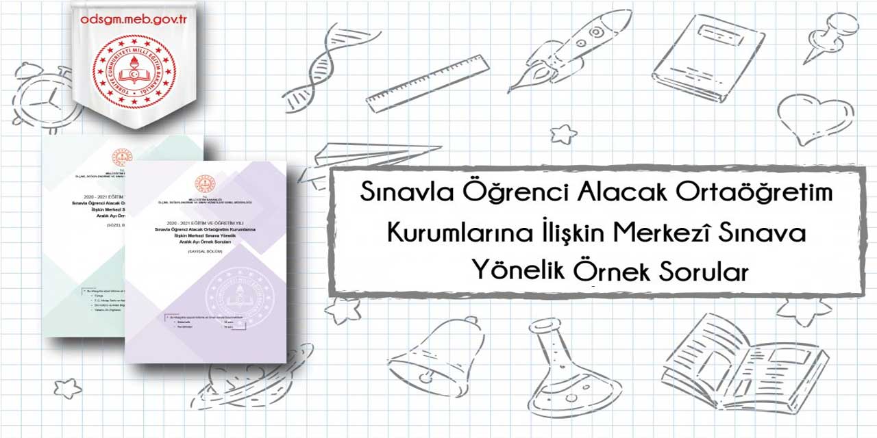 2021 Mayıs LGS örnek sınav soruları