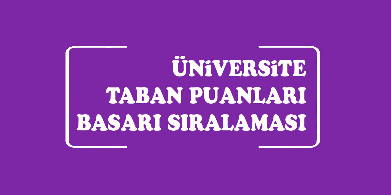 Antalya Belek Üniversitesi Taban Puanları 2023