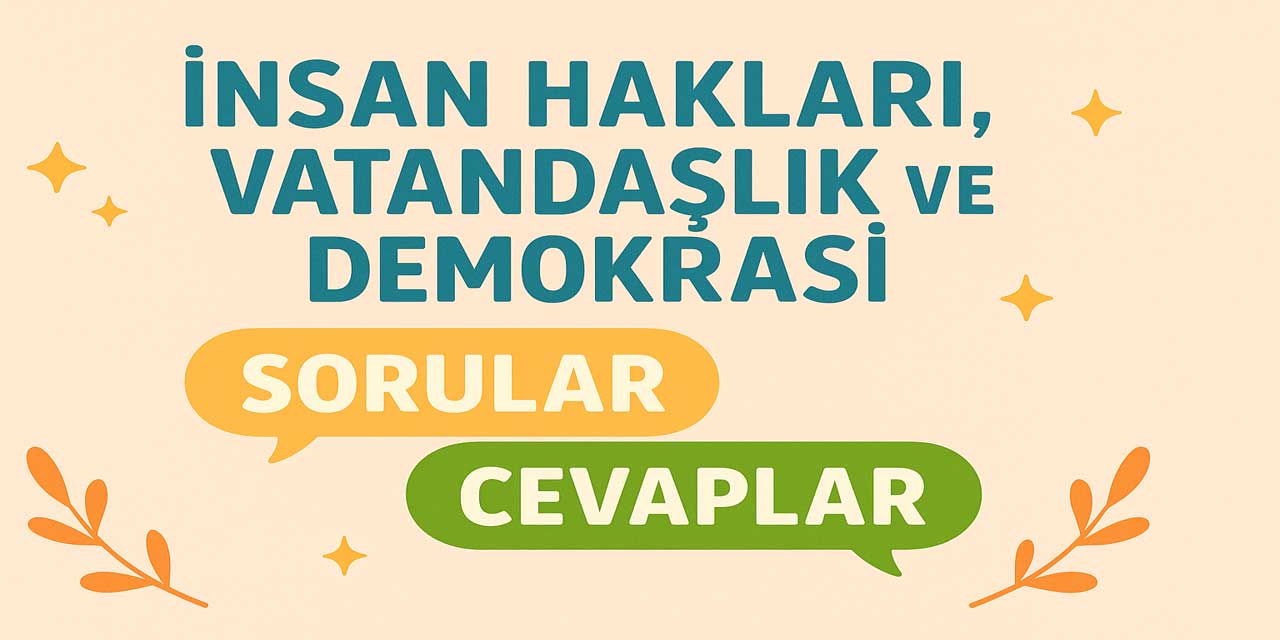 4. Sınıf İnsan Hakları Ders Kitabı Cevapları Hecce Yayıncılık