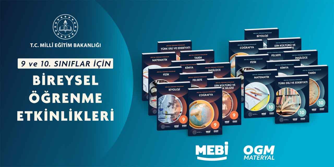 9 ve 10. Sınıf Bireysel Öğrenme Etkinlikleri Kitapları Erişime Açıldı: İşte MEB’in Yeni Kaynakları