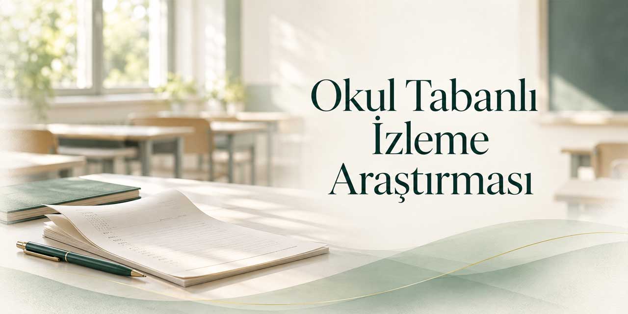 MEB duyurdu: Okul Tabanlı İzleme Araştırması 12 Nisan’da başlayacak