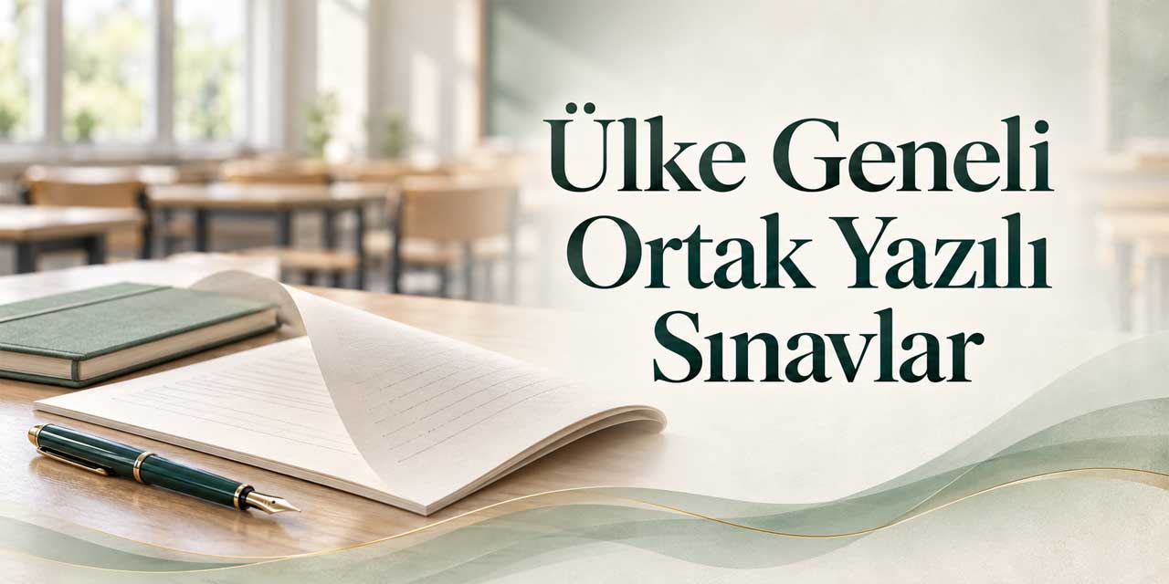 MEB ortak yazılı takvimini duyurdu: Hangi sınıf, hangi dersten sınava girecek?