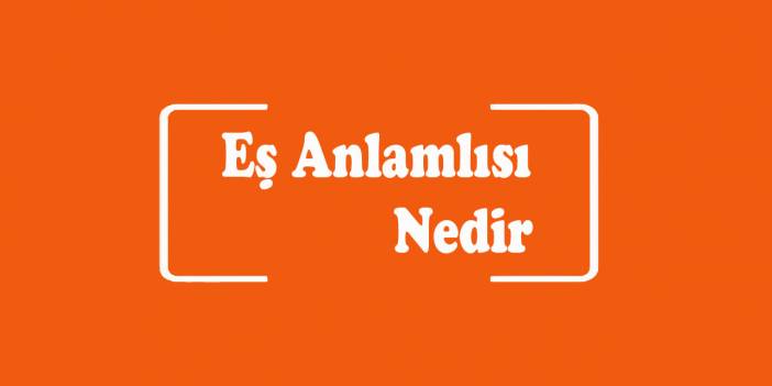 Abat eş anlamlısı nedir